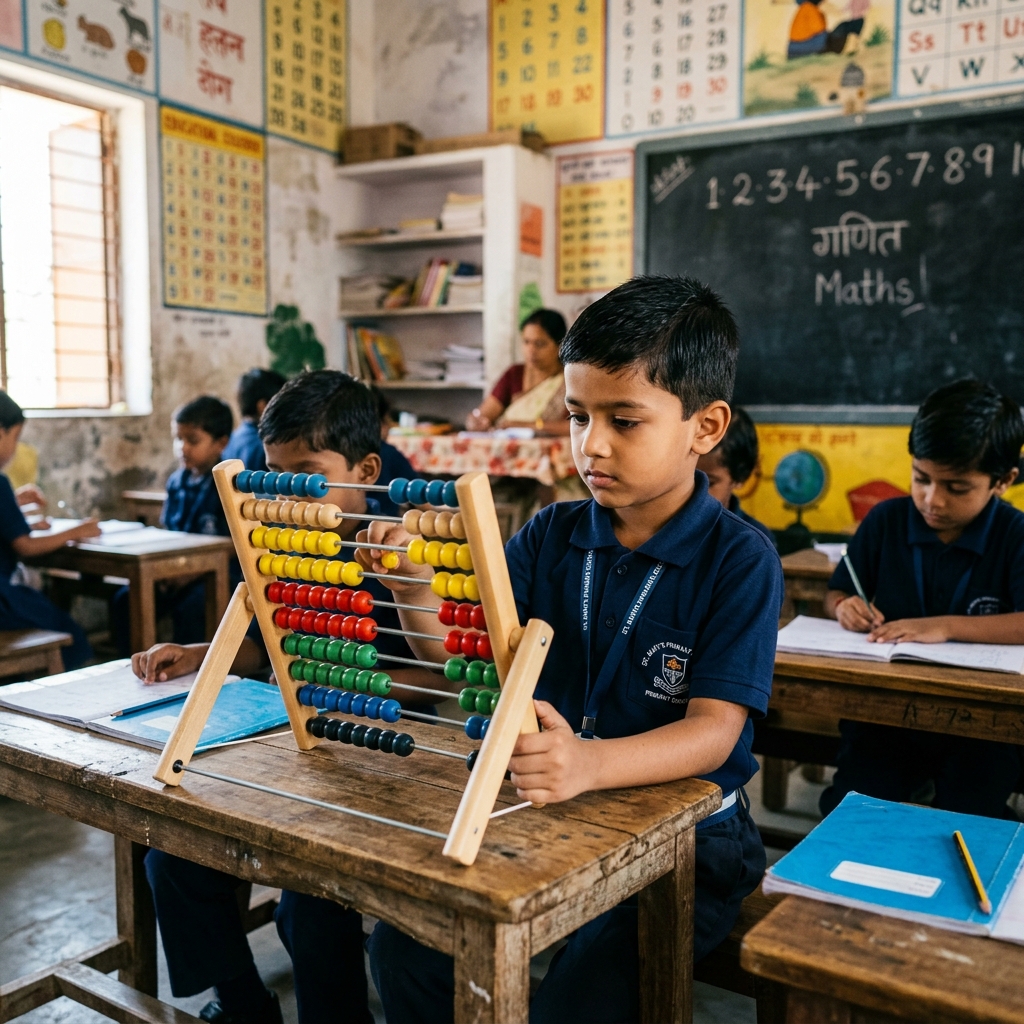 Indian classroom environment